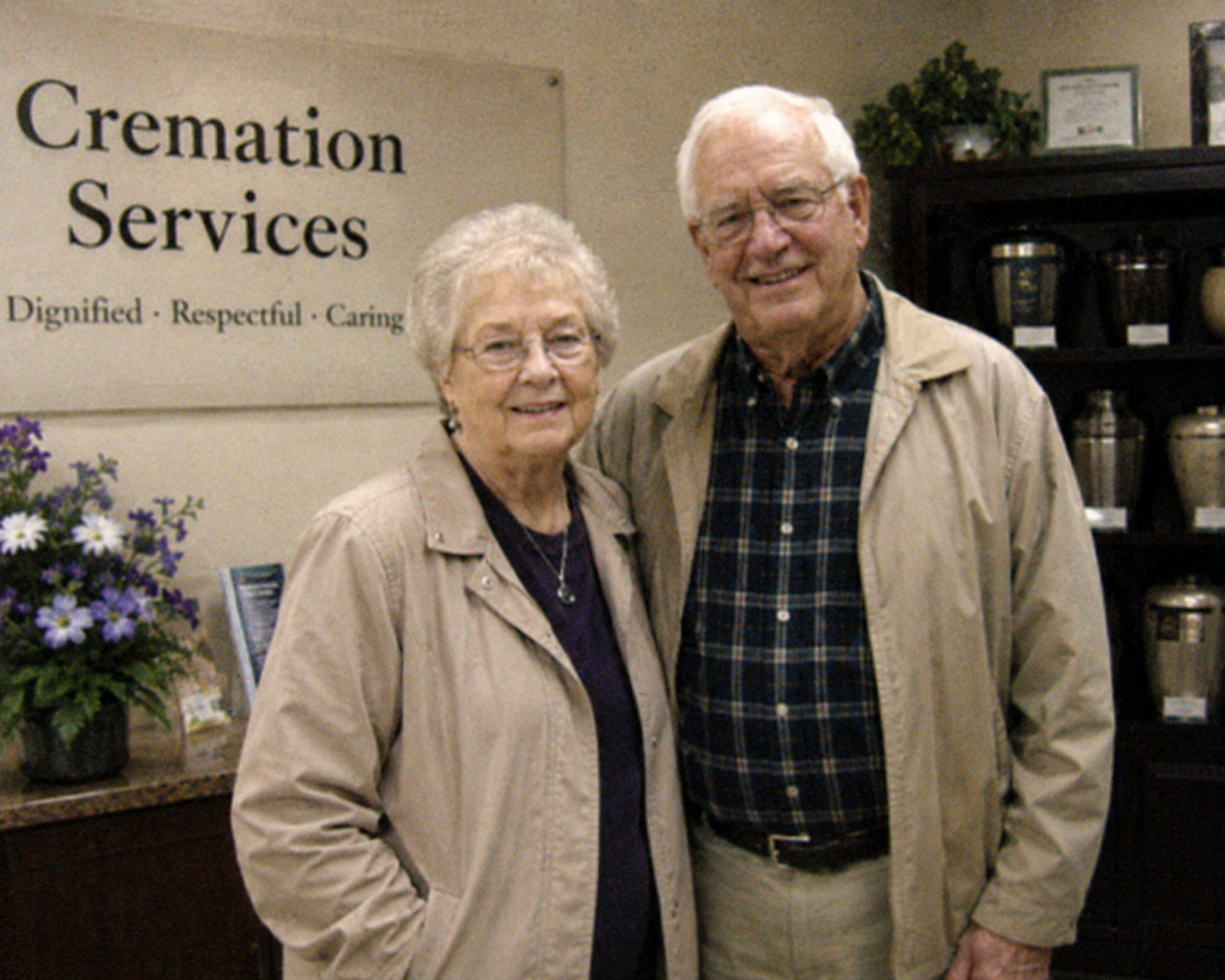 Rachel and Dan, founders of Linker Pet Cremation